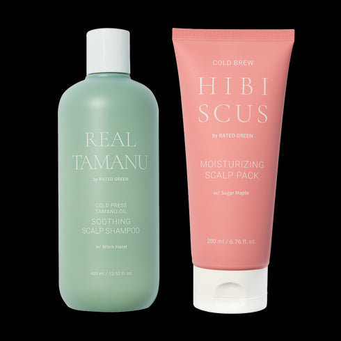 リアルタマヌ シャンプー/ハイビスカス スカルプパック セット