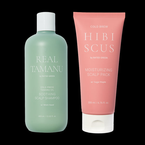 リアルタマヌ シャンプー/ハイビスカス スカルプパック セット