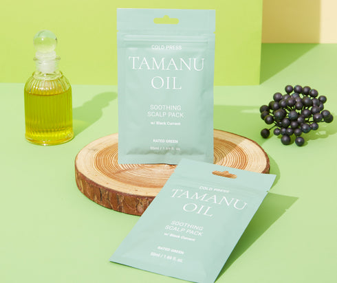 スカルプパック4種セット(アボカド、タマヌ、ハイビスカス、ローズマリー) 50ml×4