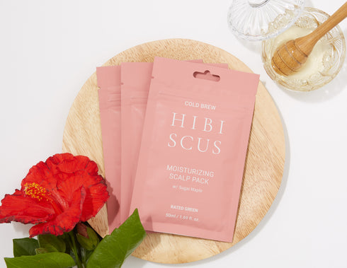 スカルプパック4種セット(アボカド、タマヌ、ハイビスカス、ローズマリー) 50ml×4