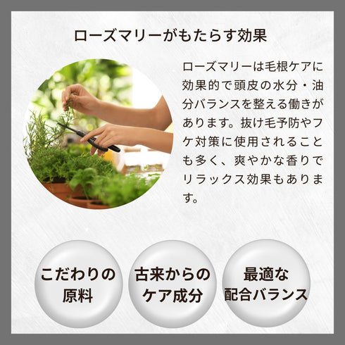 ローズマリー 効果