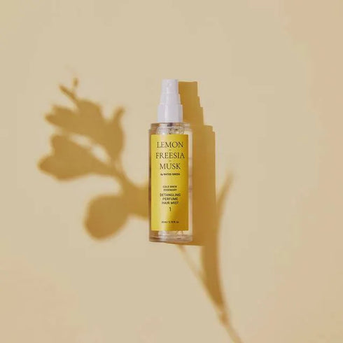 デタングリングパフュームヘアミスト 80mlーレモン、フリージア、ムスク